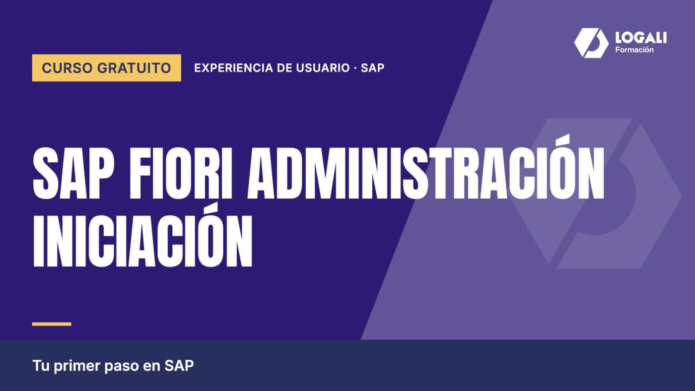 Curso SAP Fiori Administración Iniciación