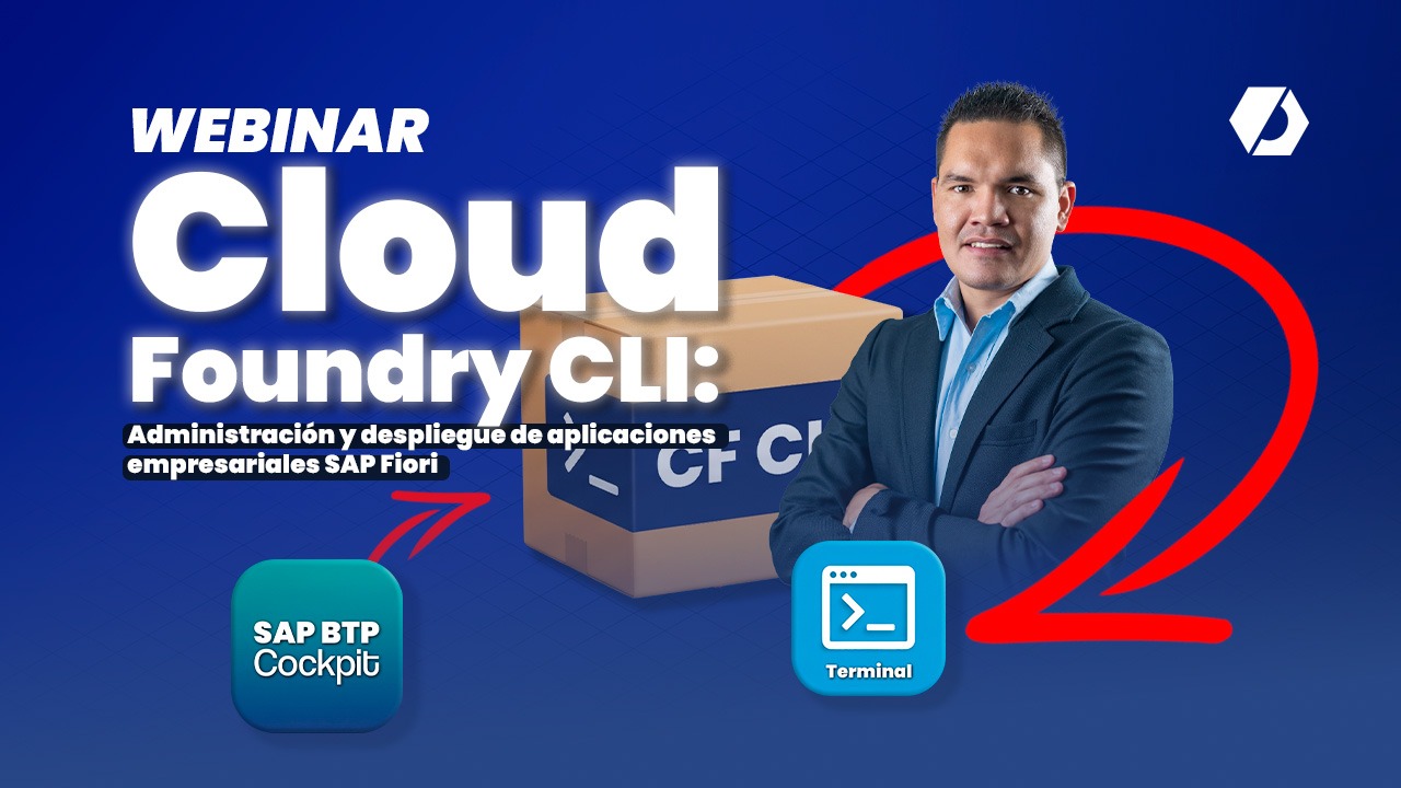 Cloud Foundry CLI: Administración y despliegue de aplicaciones empresariales SAP Fiori