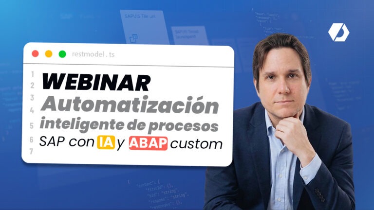 Automatización inteligente de procesos SAP con IA y ABAP custom