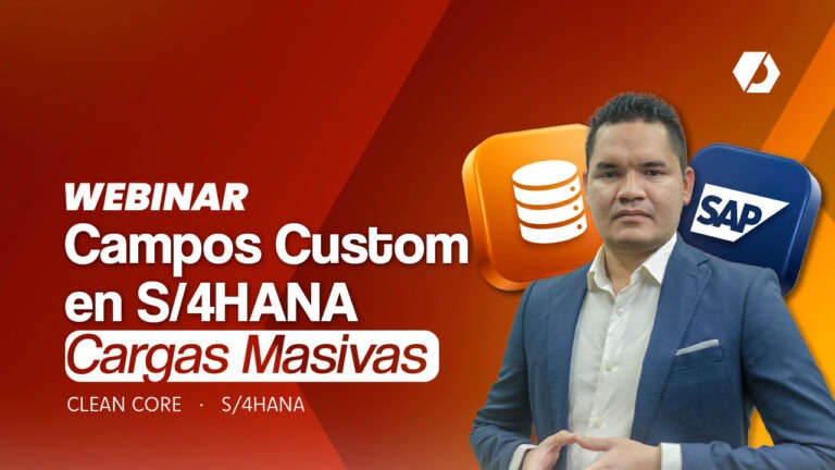 Cargas Masivas en S/4HANA con Campos Custom
