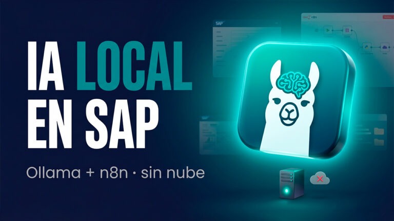 IA local para SAP con Ollama y n8n
