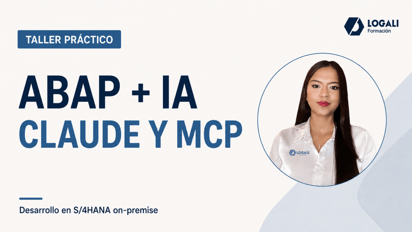 Taller Desarrollo ABAP asistido por IA con Claude y MCP en S/4HANA on-premise