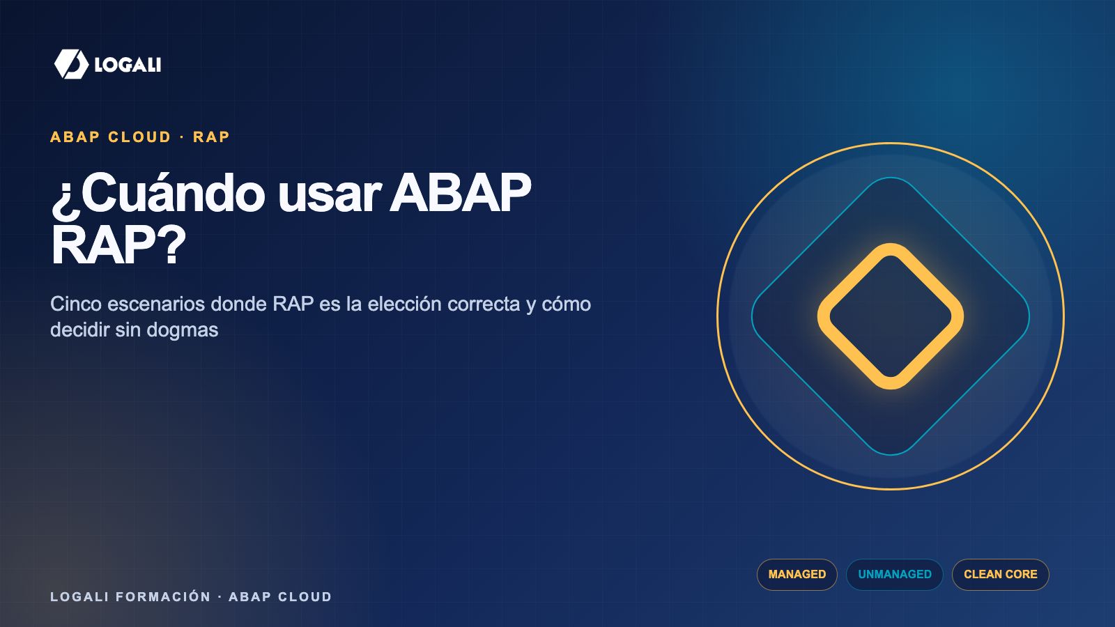 Cuándo usar ABAP RAP: guía de decisión