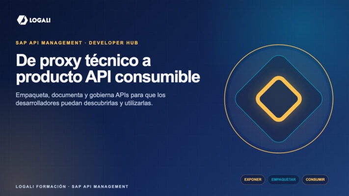 Developer Hub de SAP: cómo convertir APIs en productos consumibles - portada