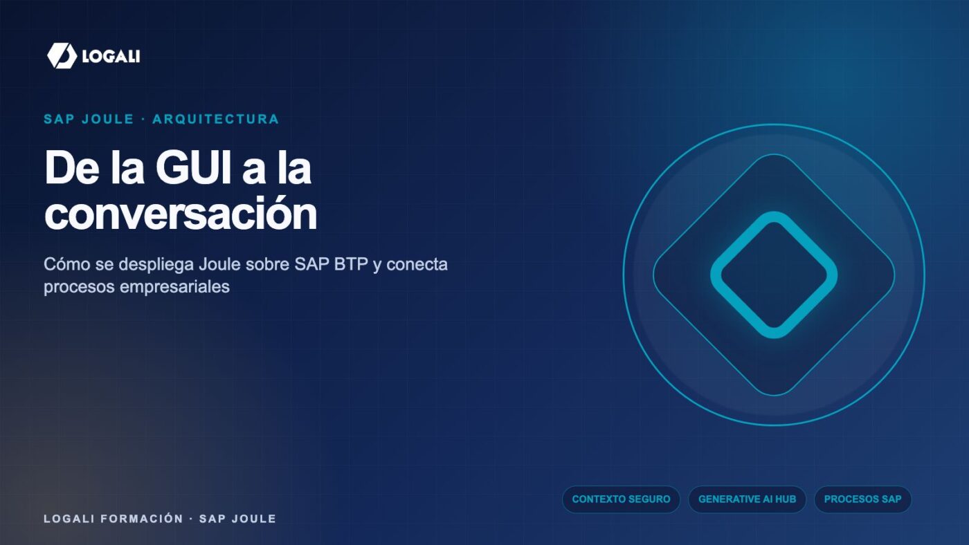 Arquitectura de Joule en SAP: del lenguaje natural a la acción