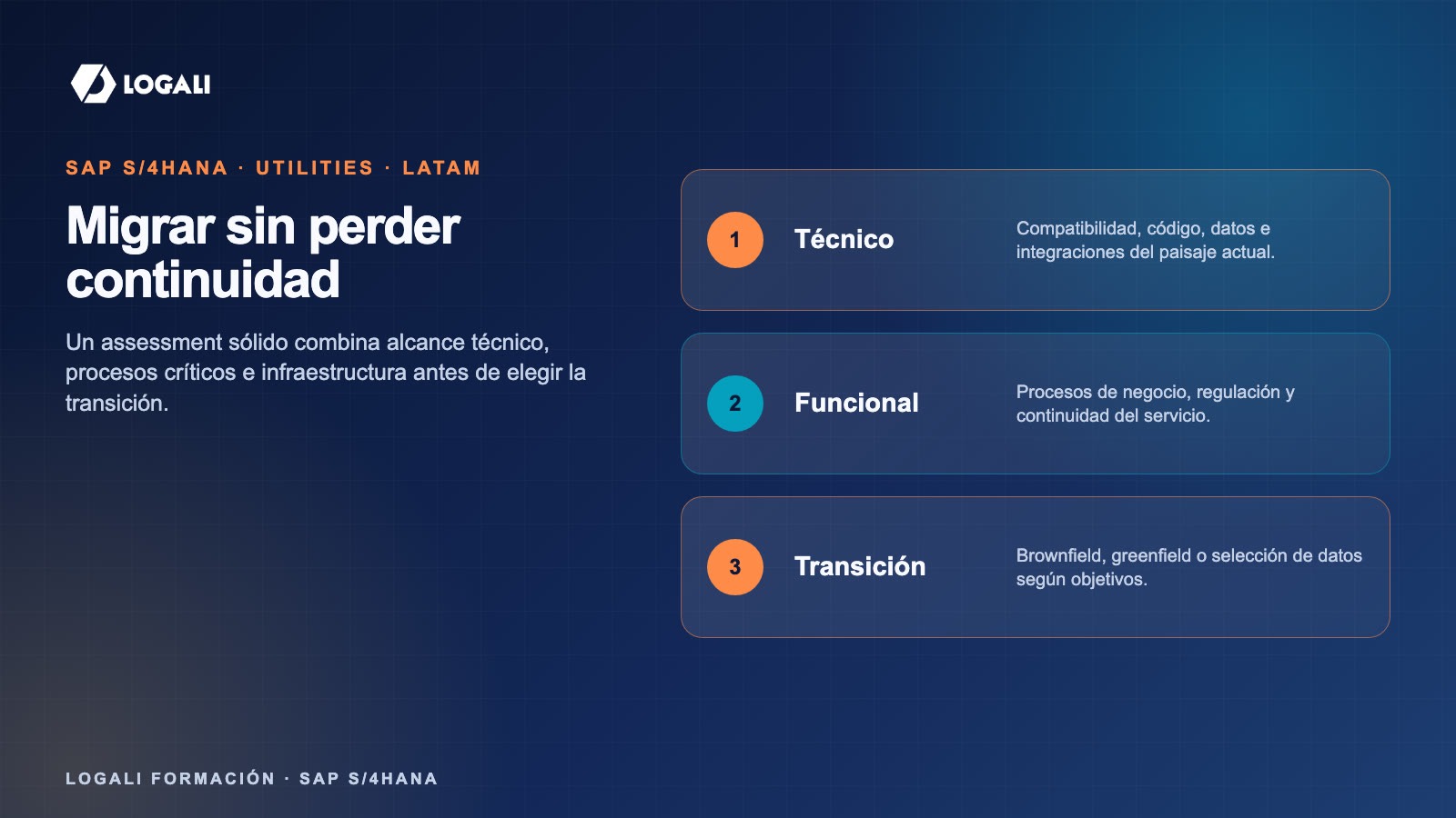 Flujo práctico sobre migración SAP S/4HANA Utilities LATAM
