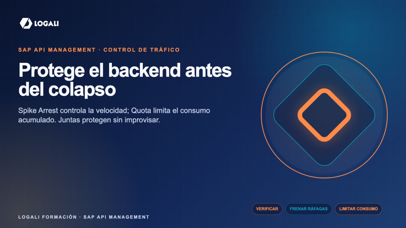 Spike Arrest y Quota: protege APIs SAP del tráfico excesivo 1 Spike Arrest y Quota: protege APIs SAP del tráfico excesivo - portada