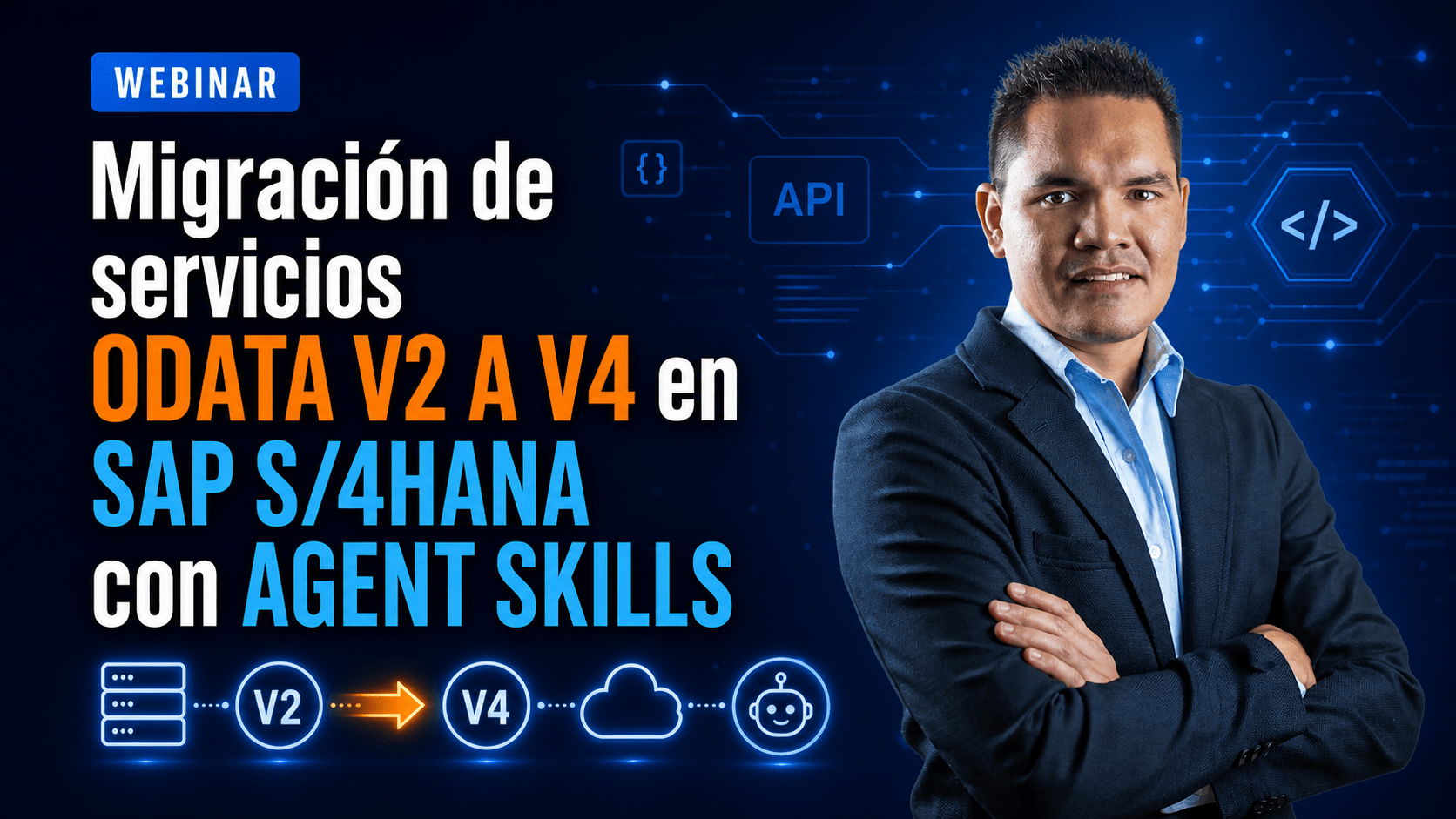 Migración de servicios OData V2 a V4 en SAP S/4HANA con Agent Skills