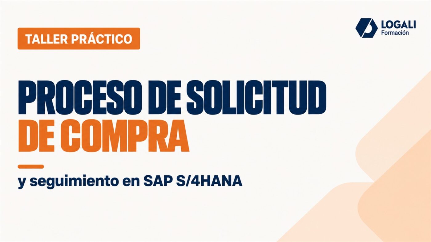 Proceso de Solicitud de compra y seguimiento en SAP S/4HANA